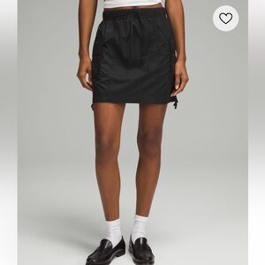 Lululemon Nylon Cargo Mini Skirt